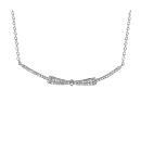 Collier Argent 925 et Zirconium Forme Noeud Papillon