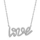 Collier Argent 925 et Zirconium Love