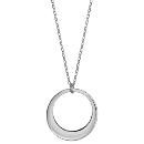 Collier Argent 925 Pendentif 1 Cercle à Graver