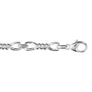 Bracelet Argent 925 Homme Fantaisie 19,5 cm