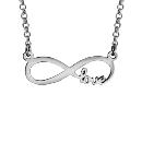 Collier Argent 925 Infini "Love"