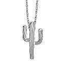 Collier Argent 925 Cactus