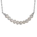 Collier Argent 925 avec Perles d'eau Douce Blanches